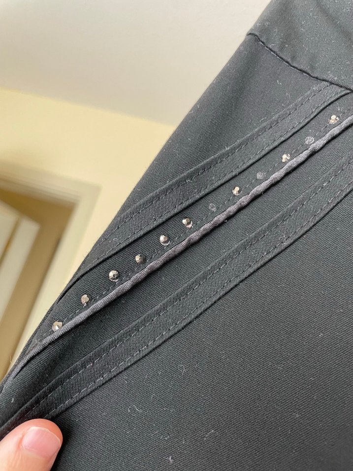 Siyah Kadın Kumaş Pantolon - Görsel 3