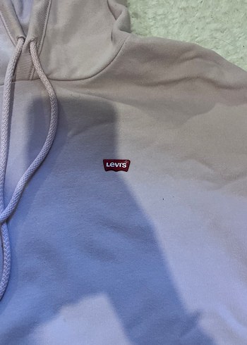 Levis Orijinal levis lila Kapüşonlu Kadın Sweatshirt