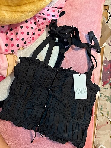 Zara taşlı bluz