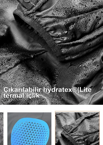 Revit Apex Air Neon Kırmızı Siyah Gri Spor Biker Mont - Görsel 10