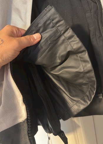 Revit Apex Air Neon Kırmızı Siyah Gri Spor Biker Mont - Görsel 3