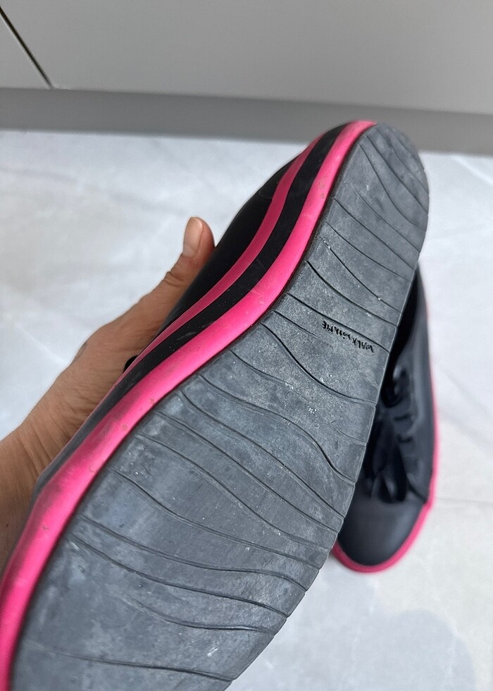 Camper siyah kadın ayakkabı - Görsel 3