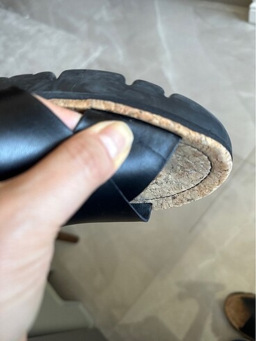 Camper siyah kadın sandalet - Görsel 6