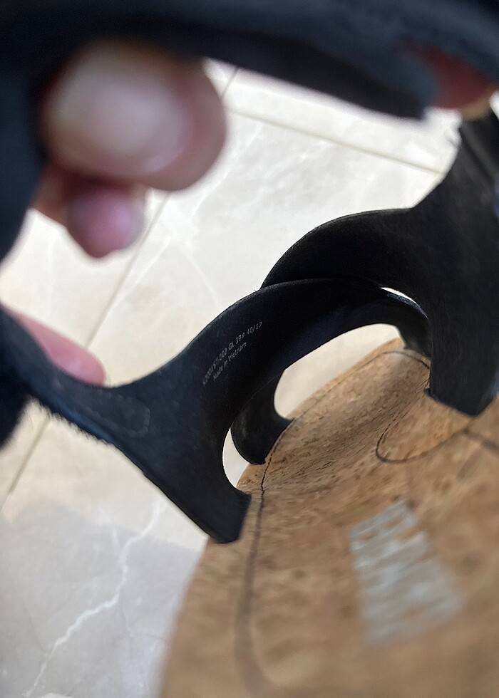 Camper siyah kadın sandalet - Görsel 4