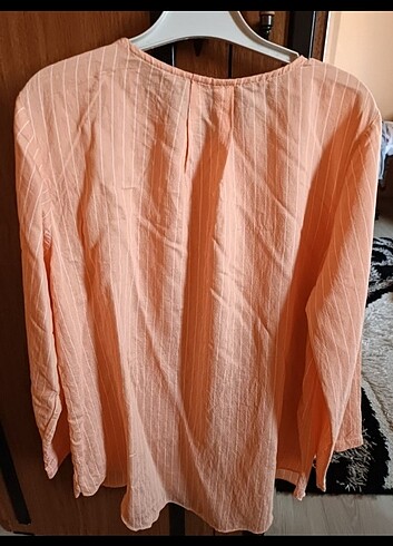 44 Beden turuncu Renk Ekol bluz