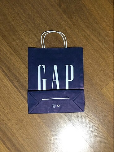 Beden 1 adet KÜÇÜK Boy GAP Marka kağıt çanta