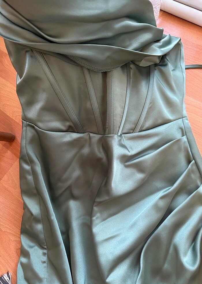 Yesil abiye - Görsel 4