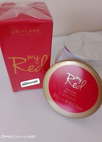 Oriflame My Red Oriflame Parfüm & Vücut Losyonu