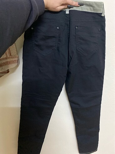 Sisley çift renk kot pantolon