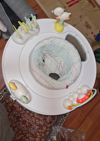 Skip Hop Skip Hop Bebek Aktivite Merkezi 3 Aşamalı Beyaz