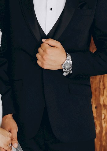 Altınyıldız Siyah Klasik Kesim Damatlık Takım Elbise