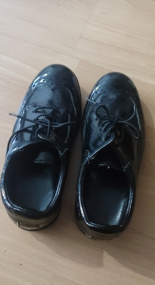 Erkek Siyah Gotik Ayakkabı Bağcığı - Görsel 4