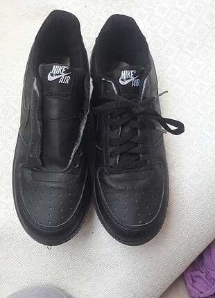 38 Beden siyah nike spor ayakkabı 