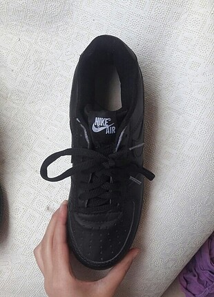 38 Beden siyah Renk siyah nike spor ayakkabı 