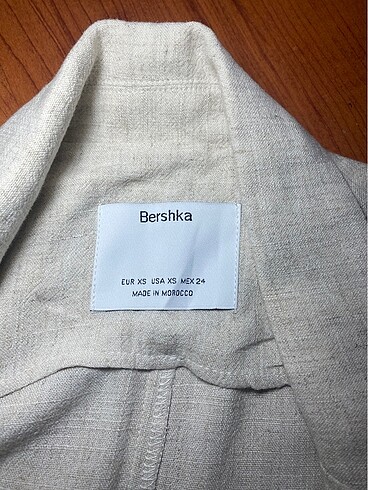 xs Beden ten rengi Renk Bershka Yelek Elbise