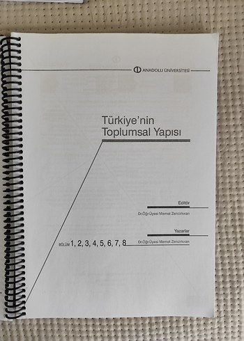 Anadolu üniversitesi Türkiye nin Toplumsal Yapısı
