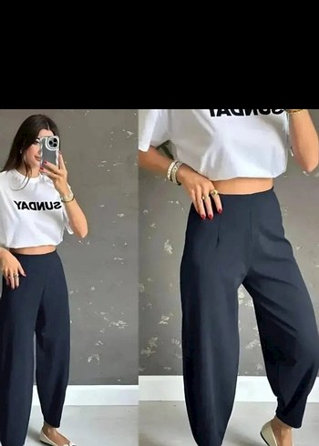 şalvar kesim pantolon