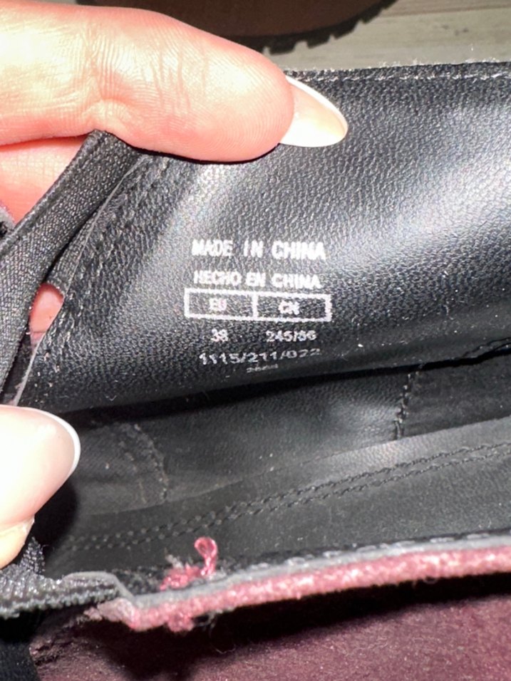 Pull & Bear Bordo Süet Topuklu Kadın Bot - Görsel 3