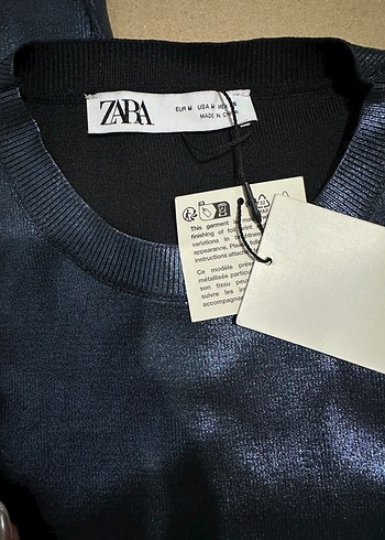 Zara Kadın Parlak Bluz - Görsel 2