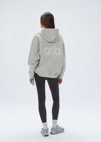 ADOLE Kadın Gri Baskılı Sweatshirt - Görsel 3