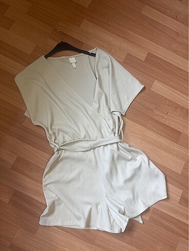 H&m large beden şort tulum