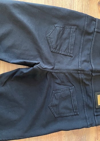 LC Waikiki Siyah Basic Hamile Taytı