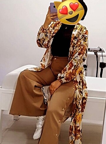 Kimono çiçekli