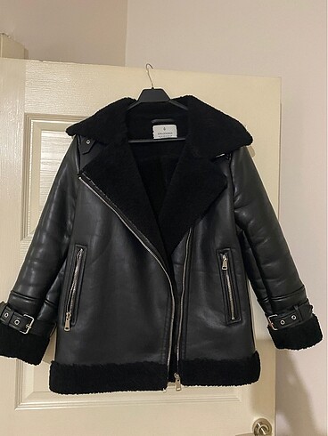 Stradivarius Stradivarius Suni Kürklü Kaban