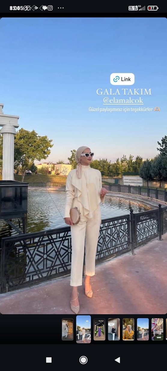 Bej ikili takım - Görsel 2