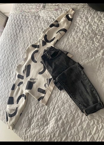 Erkek çocuk kot ve Sweat - Görsel 4