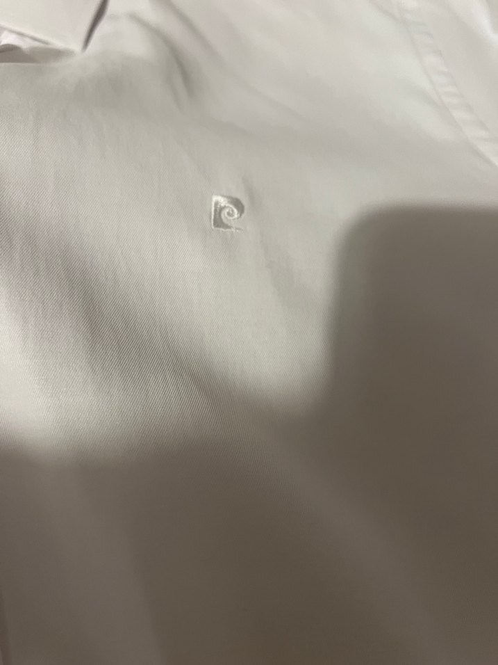 Erkek Beyaz Keten Düğmeli Uzun Kollu Gömlek - Görsel 2