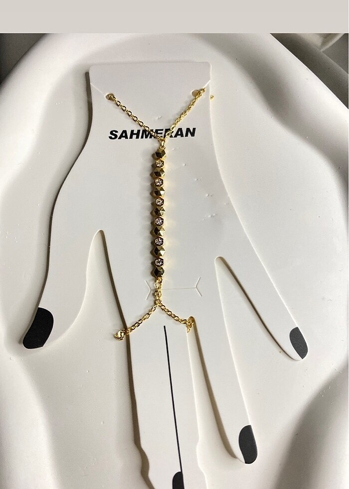 Sıralı zirkon taşlı Şahmeran - Görsel 2