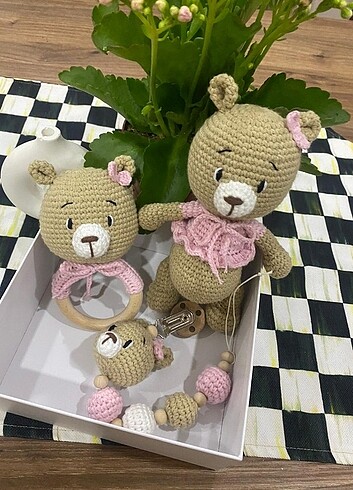 Amigurumi oyuncak set