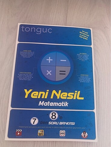 Matematik Tonguç test kitabı 8. Sınıf