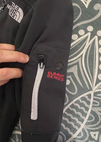 The north face Siyah Kapüşonlu Fermuarlı Erkek Kayak Ceketi - Görsel 2