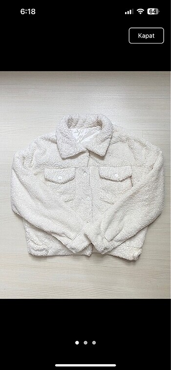 Peluş ceket