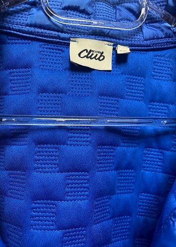 Shiny Mavi Düğmeli Erkek Ceket giyilmemiş sadece etiketi yok - Görsel 5