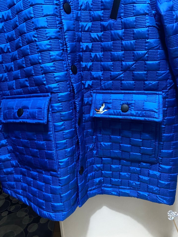 Shiny Mavi Düğmeli Erkek Ceket giyilmemiş sadece etiketi yok - Görsel 3