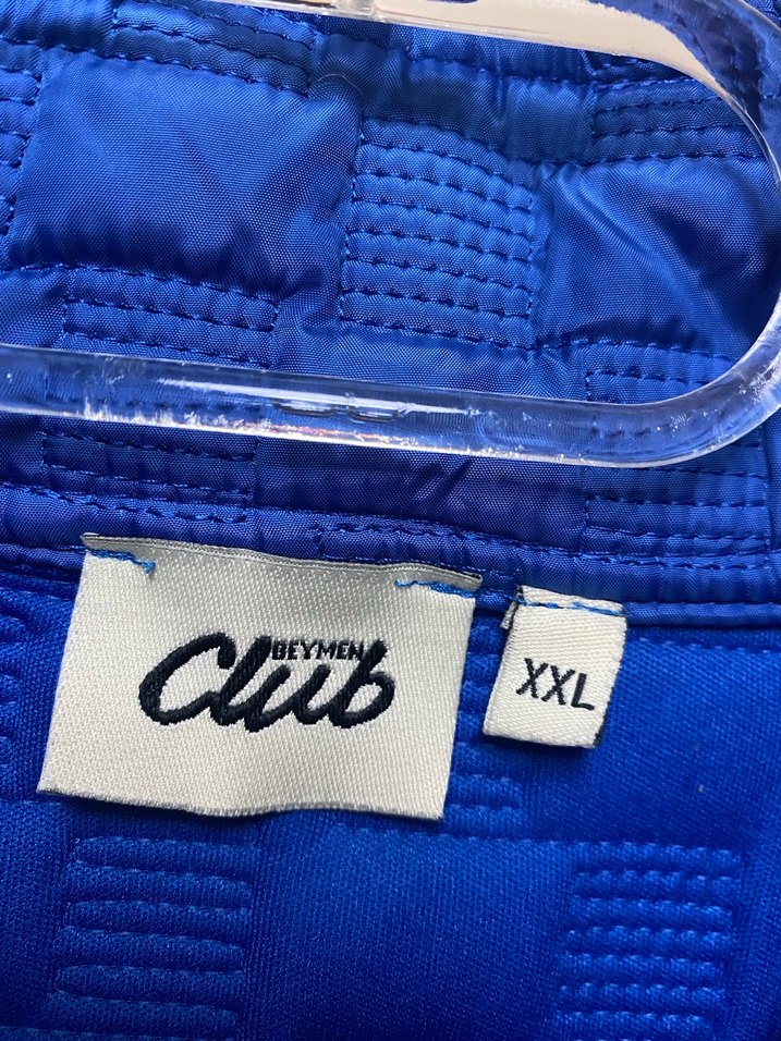 Shiny Mavi Düğmeli Erkek Ceket giyilmemiş sadece etiketi yok - Görsel 4