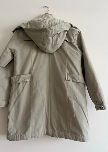 Bej Kadın parka - Görsel 5