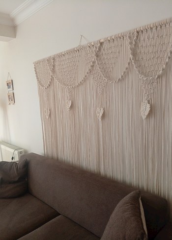 Bej Bohem Nakışlı Duvar Dekoru - Görsel 7