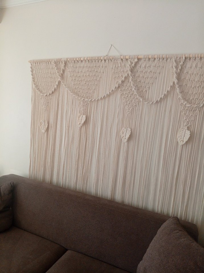 Bej Bohem Nakışlı Duvar Dekoru - Görsel 3