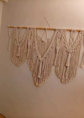 Bohem Makrome Duvar Dekoru - Görsel 4