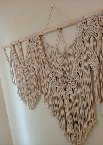 Bohem Makrome Duvar Dekoru - Görsel 7