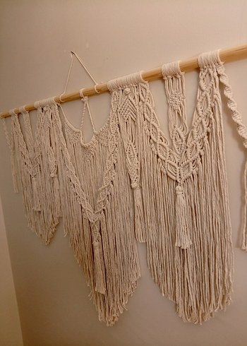 Bohem Makrome Duvar Dekoru - Görsel 2