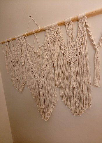 Bohem Makrome Duvar Dekoru - Görsel 6