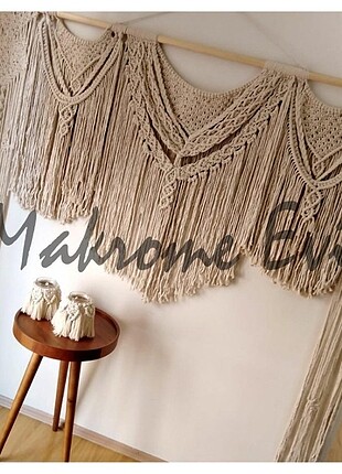 Zara Home Makrome arka dekor
