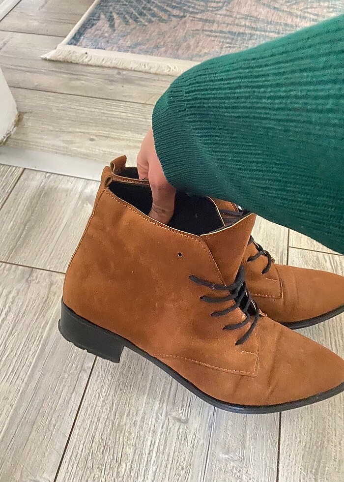 Kahverengi bottie - Görsel 2