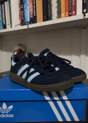 Kadın Lacivert Spor Ayakkabı Wedge Topuklu 34 numara - Görsel 2