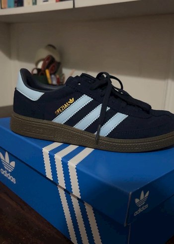 Kadın Lacivert Spor Ayakkabı Wedge Topuklu 34 numara - Görsel 3